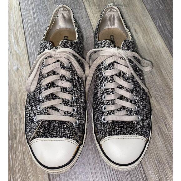 Converse Knit 1V567 All Star Low Top Gray Sneaker Shoes Unisex Size M 9 / W 11 - Picture 4 of 11